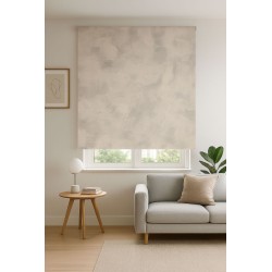 Estor Enrollable Efecto Microcemento Beige Gris | Estores Modernos Translucido, Opaco o Screen