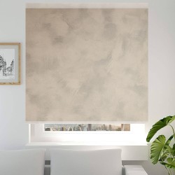 Estor Enrollable Efecto Microcemento Beige Gris | Estores Modernos Translucido, Opaco o Screen