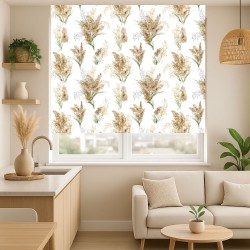 Estor Pampas Nature Boho | Estor Enrollable Natural Beige 2026 · Iroa