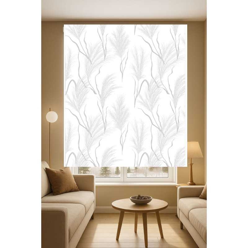 Estor Enrollable Decorativo Hojas – Moderno y Elegante