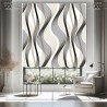 Estor Enrollable Moderno Waves 116 | Translúcido · Opaco · Screen