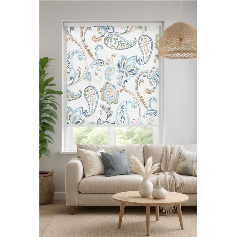 Estores Estampado Vintage 106- Estores enrollables estampado Vintage- Estores para salón modernos