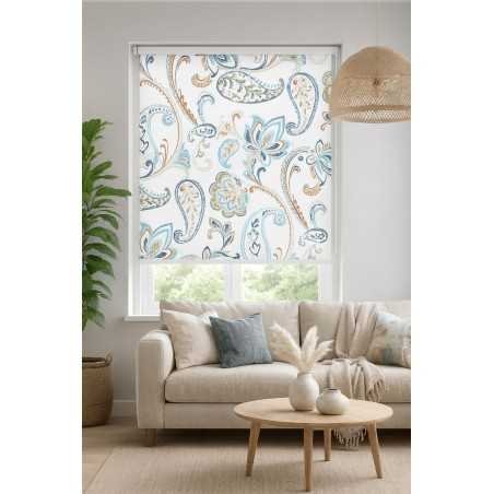 Estores Estampado Vintage 106- Estores enrollables estampado Vintage- Estores para salón modernos