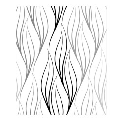 Estor Moderno Blanco y Negro | Diseño Minimalista | Hecho a Medida