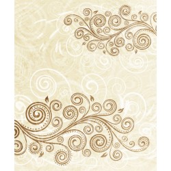 Estor Enrollable Floral a Medida | Gris o Beige – Decorativo