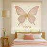 Estor Juvenil Mariposa Personalizado con Nombre | A Medida