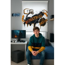 Estor Juvenil Baloncesto Personalizado | Estores Deportivos con Nombre | Fabricado en España