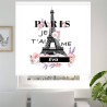 Estor Juvenil París Personalizado | Torre Eiffel con Nombre