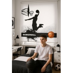 Estor enrollable Juvenil Baloncesto Personalizado 011 | Estores Iroa