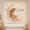 Estor Infantil Personalizado con Nombre – Hada en la Luna · Modelo Lucía | Estores Iroa
