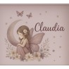 Estor Infantil Personalizado Hada en Luna | Modelo Claudia