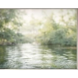 Estor Enrollable de Baño a Medida con Diseño de Río | Translúcido, Opaco o Screen