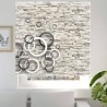 Estor Enrollable Decorativo 3D Piedra | Diseño Moderno a Medida