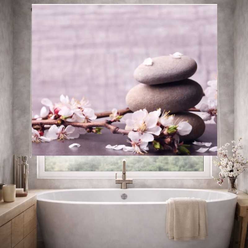 Estor Enrollable Baño Zen Spa a Medida | Calidad Premium