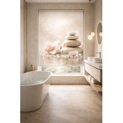 Estor Enrollable de Baño Spa Zen | Estores Decorativos de Calidad – Estores Iroa|