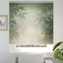 Estor Enrollable de Baño Botanic Silence | Diseño Vegetal Premium | Estores Iroa