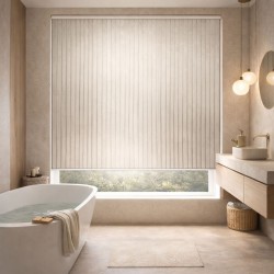 Estor Enrollable de Baño Line Luxury | Diseño Minimalista Premium | Estores Iroa