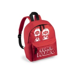 Mochila infantil Mario personalizada Unisex