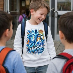 Sudaderas Personalizadas del Equipo de Fútbol de Madrid