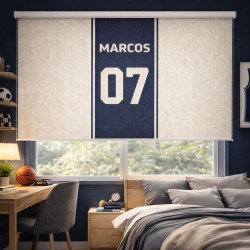 Estor Infantil Personalizado con Nombre y Número | COURT 07