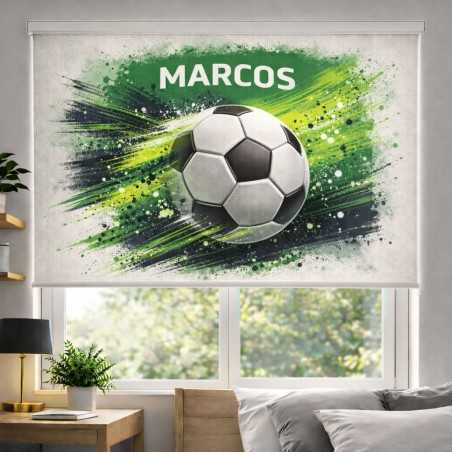 Estor Personalizado Fútbol Niño con Nombre y Número | GOAL GREEN