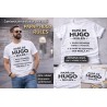Camiseta personalizada Papá Rules con nombre | Regalo original papá