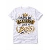 Camiseta personalizada Papá Like a Boss con nombre | Regalo papá