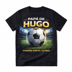 Camiseta personalizada papá fútbol con nombre | Regalo papá futbolerobre