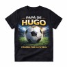 Camiseta personalizada papá fútbol con nombre | Regalo papá futbolerobre