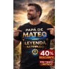 Camiseta Papá de Mateo Personalizada – Modo Leyenda Activado | Regalo Original