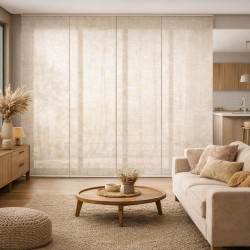 Panel Japonés Efecto Lino Natural a Medida | Moderno y Fabricado en España