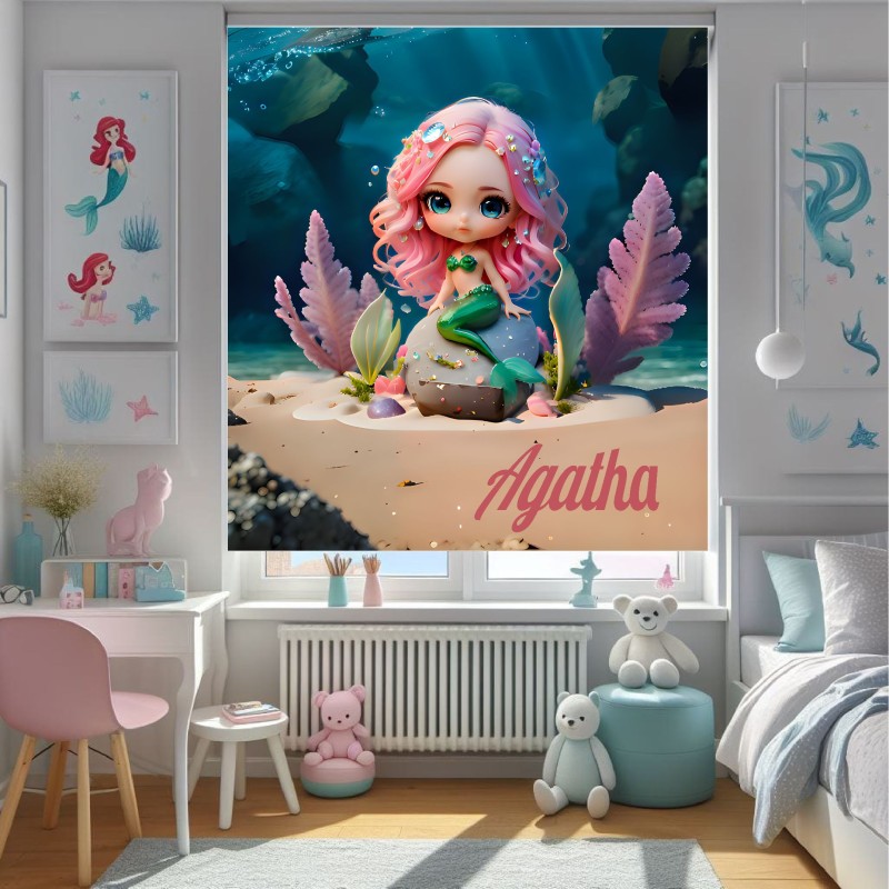 Estores infantiles disney Sirenita 2024