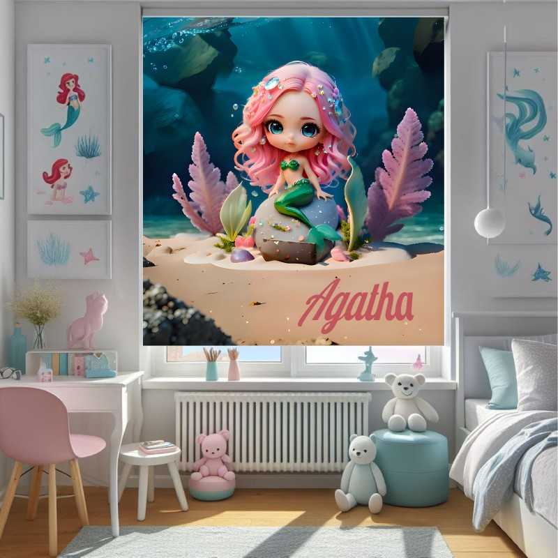 Estores infantiles disney Sirenita 2024