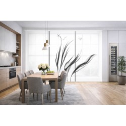 Panel Japonés Floral 014 a Medida | Estores Iroa