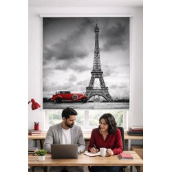 Estor Enrollable París 114 Torre Eiffel | Estores Decorativos Modernos
