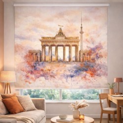 Estor Enrollable Berlín Decorativo | Estores de Ciudades | Estores Iroa