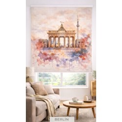 Estor Enrollable Berlín Decorativo | Estores de Ciudades | Estores Iroa