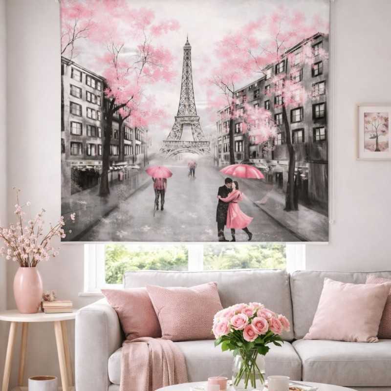Estor Enrollable París 115 | Estor Decorativo Torre Eiffel