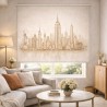 Estor Enrollable Nueva York Skyline | Estor Decorativo de Ciudades | Estores Iroa