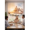 Estor Enrollable Venecia Góndolas Gran Canal | Estor Decorativo a Medida | Estores Iroa