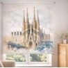 Estor Enrollable Barcelona Sagrada Familia | Estor Decorativo a Medida | Estores Iroa