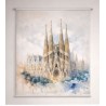 Estor Enrollable Barcelona Sagrada Familia | Estor Decorativo a Medida | Estores Iroa