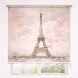 Estor París Torre Eiffel | Estor Decorativo de Ciudad | Estores Iroa