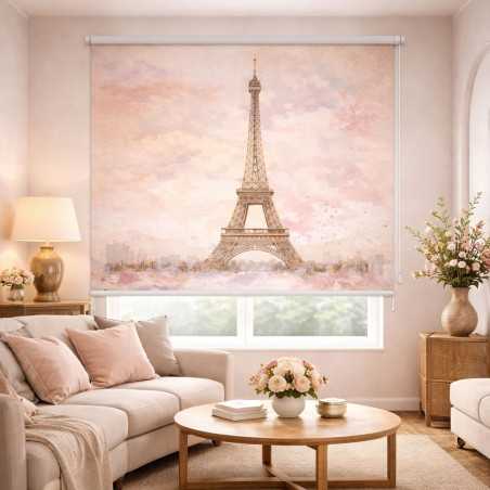 Estor París Torre Eiffel | Estor Decorativo de Ciudad | Estores Iroa