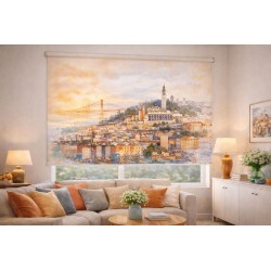 Estor Lisboa Decorativo | Estor Enrollable Ciudad | Estores Iroa