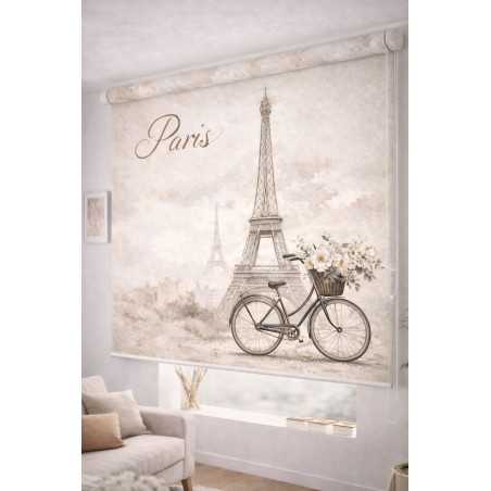 Estor Enrollable París Vintage Torre Eiffel | Estores Iroa