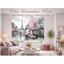 Estor Enrollable París 033 Romántico Torre Eiffel | Estores Iroa