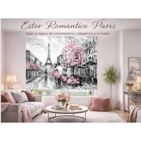 Estor Enrollable París 033 Romántico Torre Eiffel | Estores Iroa