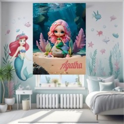  Estores infantiles niña personalizado con nombre