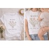 Camiseta Mamá Desde Personalizada en Dorado | Regalo Día de la Madre